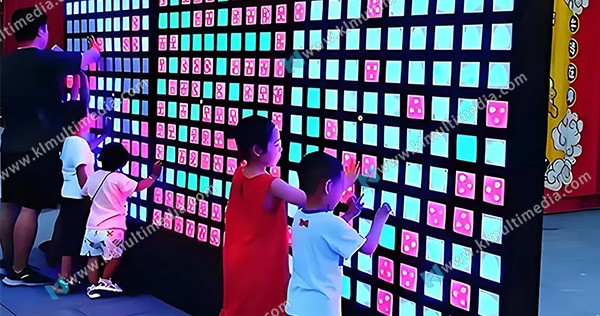 Interactive Lighting Installation - Touch light painting Interactive Lights