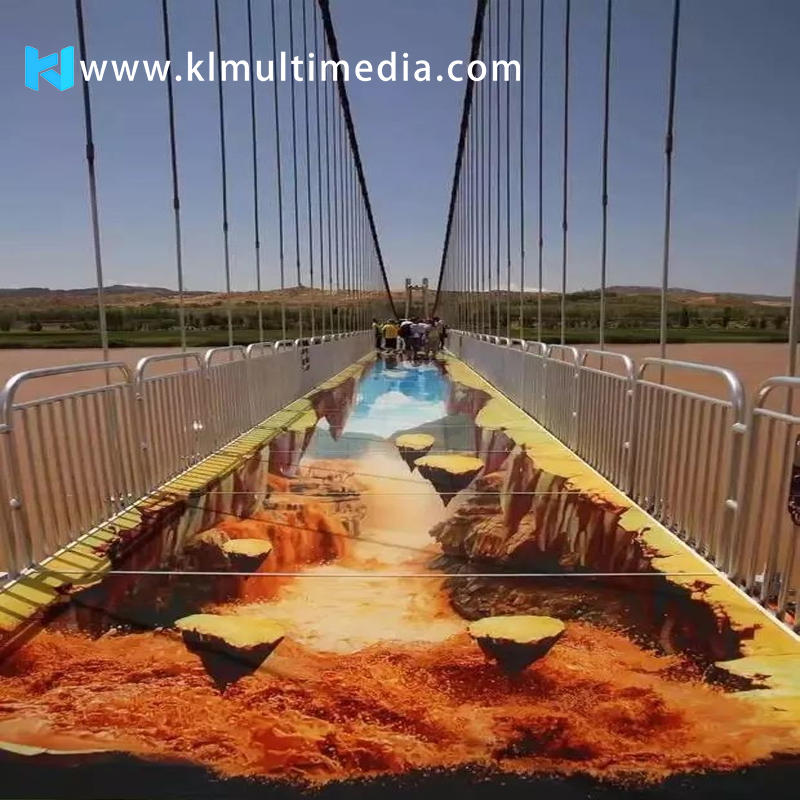 3D Glass Special Effect Screen