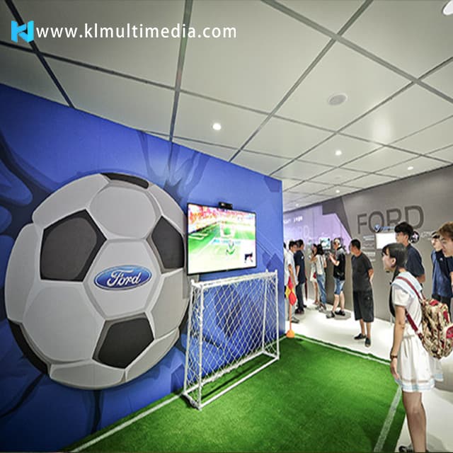 interactive soccer game