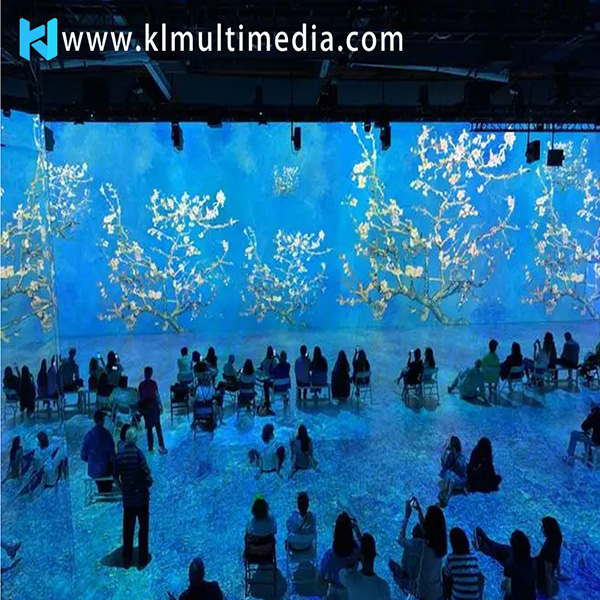 immersive room projector games