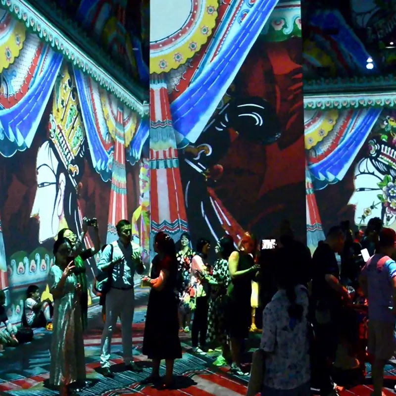 projection mapping art