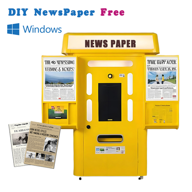 Newspaper Photo Booth