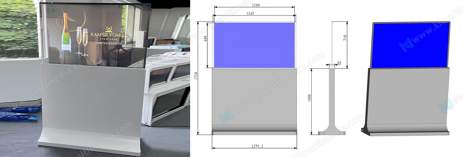 55-inch Floor-standing