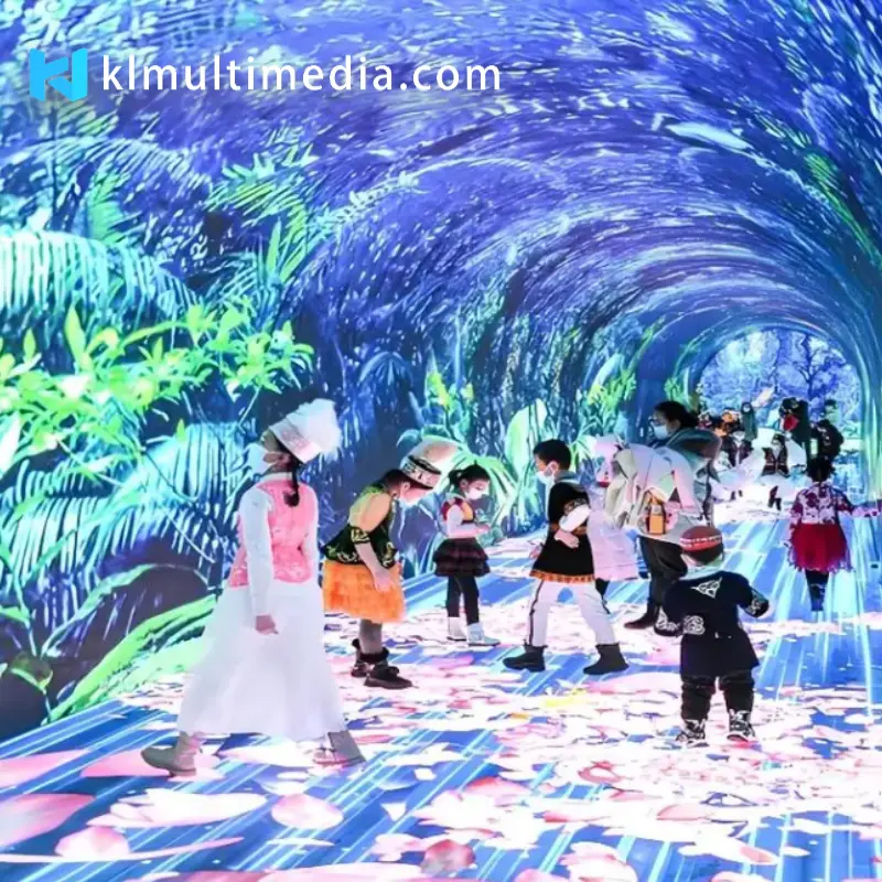 Immersive LED tunnel