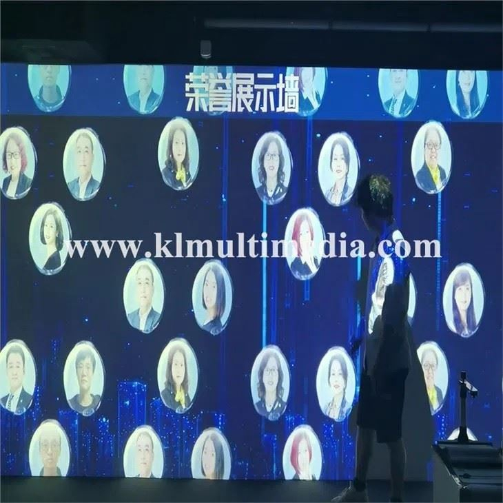 interactive wall display