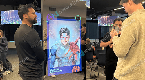 AI Photo booth Art Installation