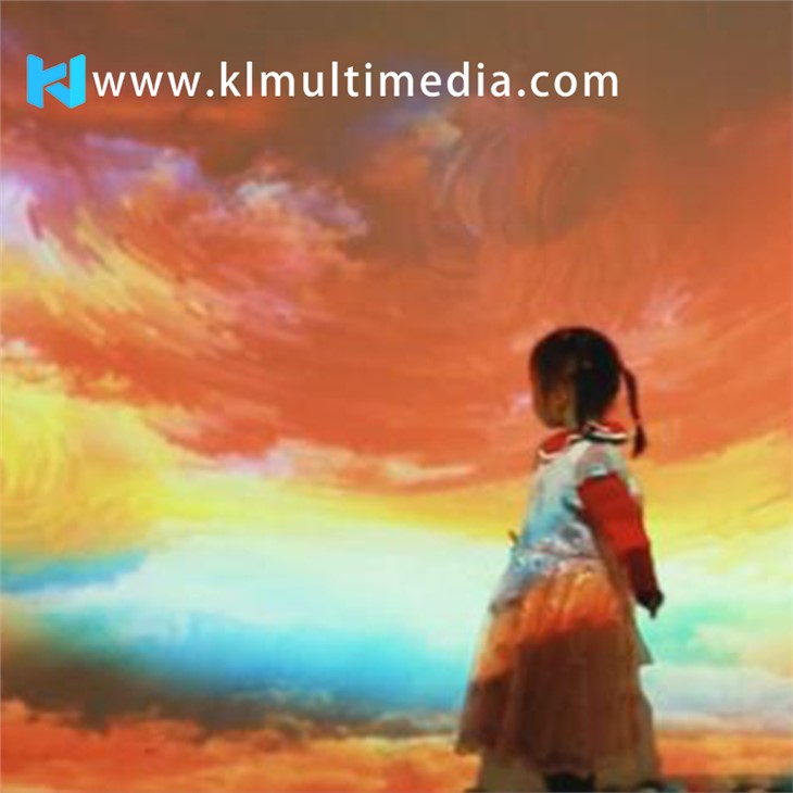 interactive projection wall