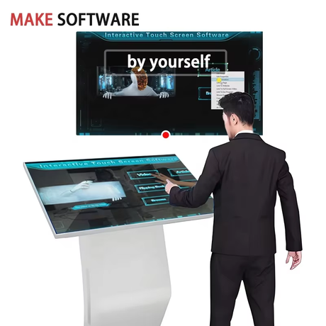 Easy-to-Make Touch Screen Software for Interactive Kiosk Displays