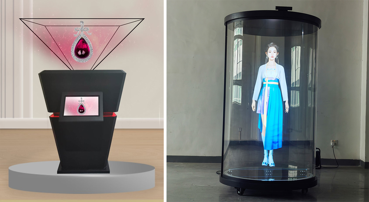 Holographic Display Cabinet