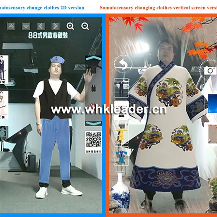 3D Virtual Fitting for Museum