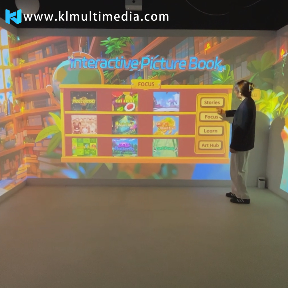 interactive wall projection games