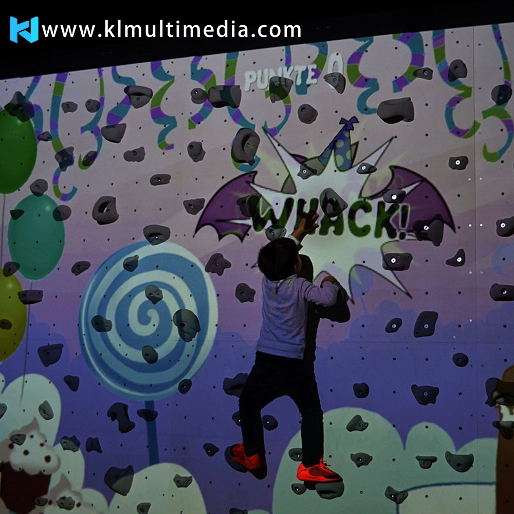 Interactive Climbing Wall