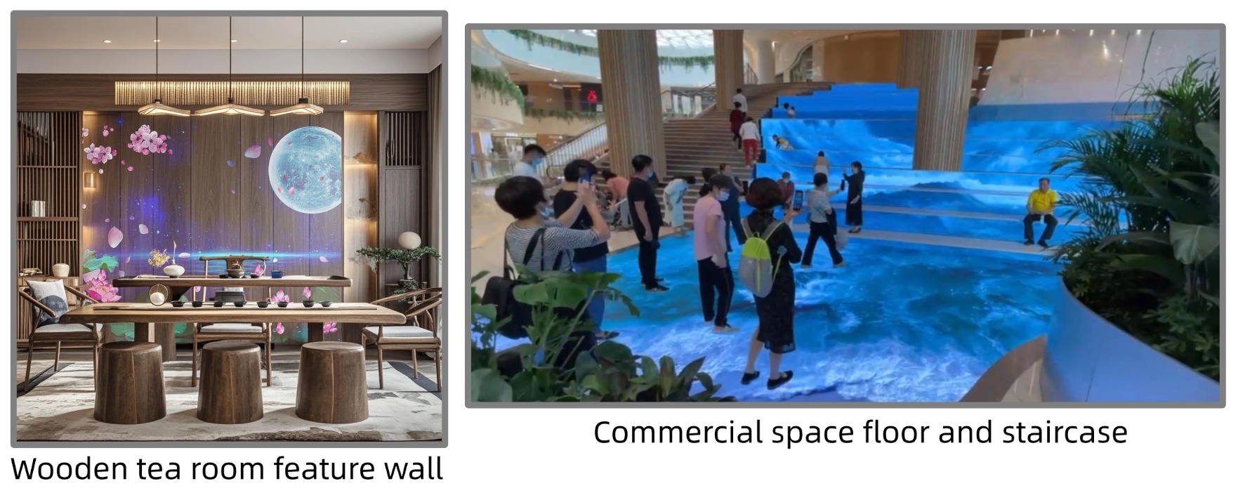 Digital building materials multi-scenario applications