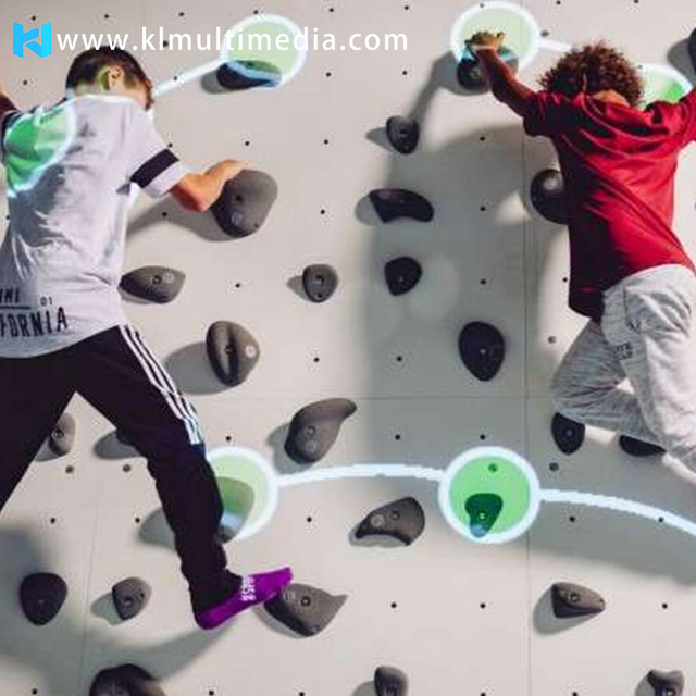 Interactive Climbing Wall
