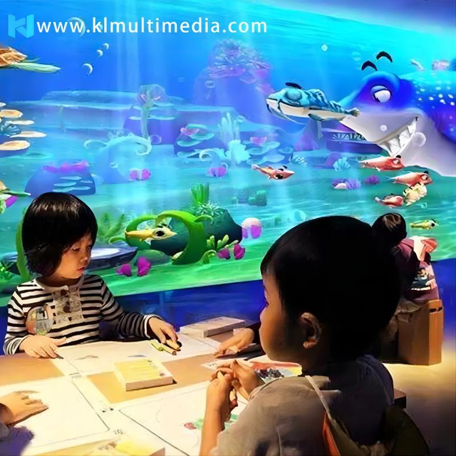 virtual aquarium for wall