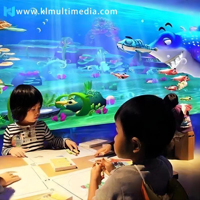 virtual aquarium for wall