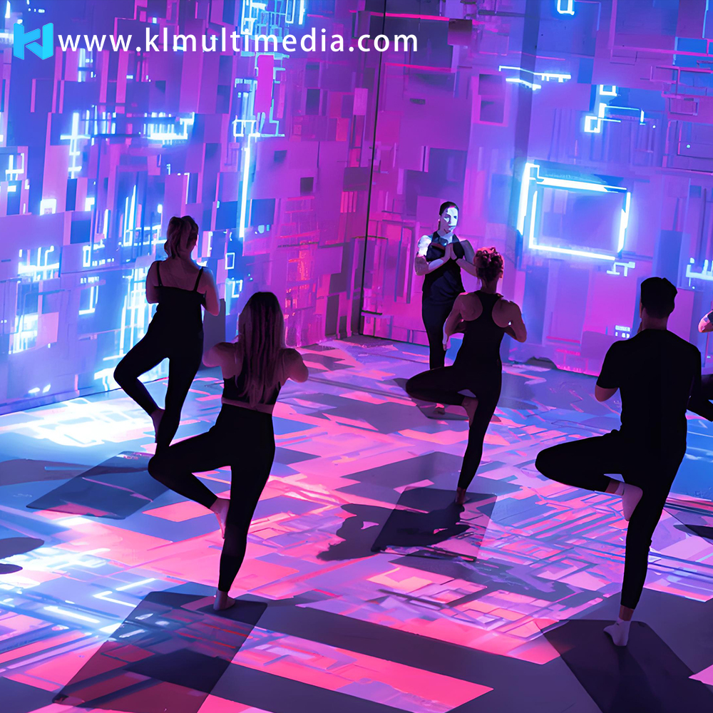 Immersive Yoga Room