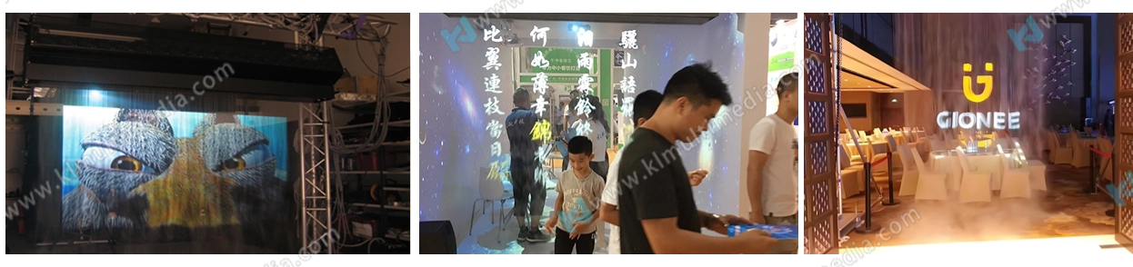 Fog machine Holographic Projection