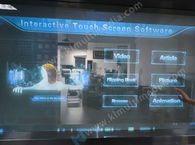 Interactive Display Windows