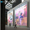 LED holographic transparent screen