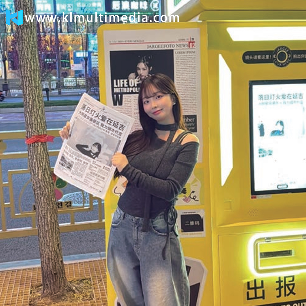 Newspaper Photo Booth