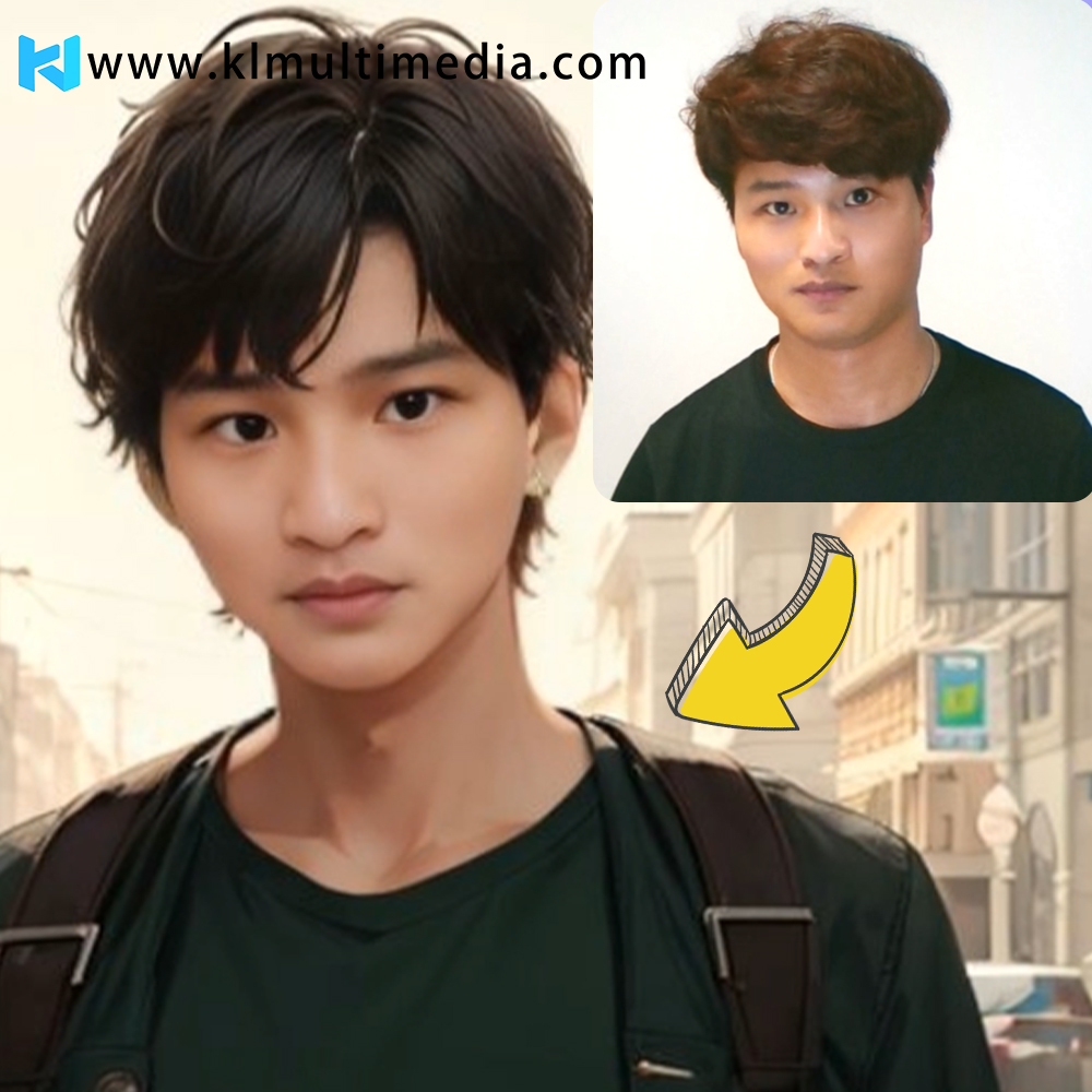 AI Photo Booth display