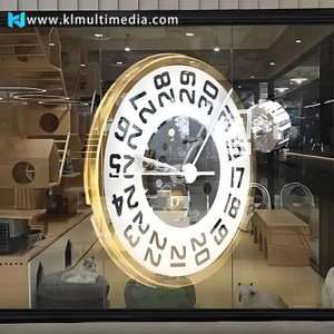 LED holographic transparent screen