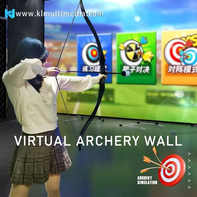 virtual archer interactive wall