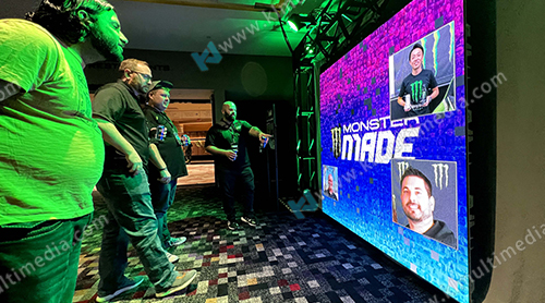 Interactive Art Photo wall