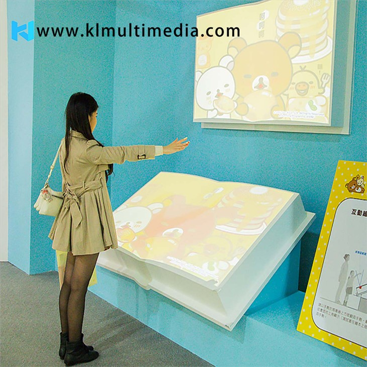 Interactive Book Projection - Suitable for exhibition halls