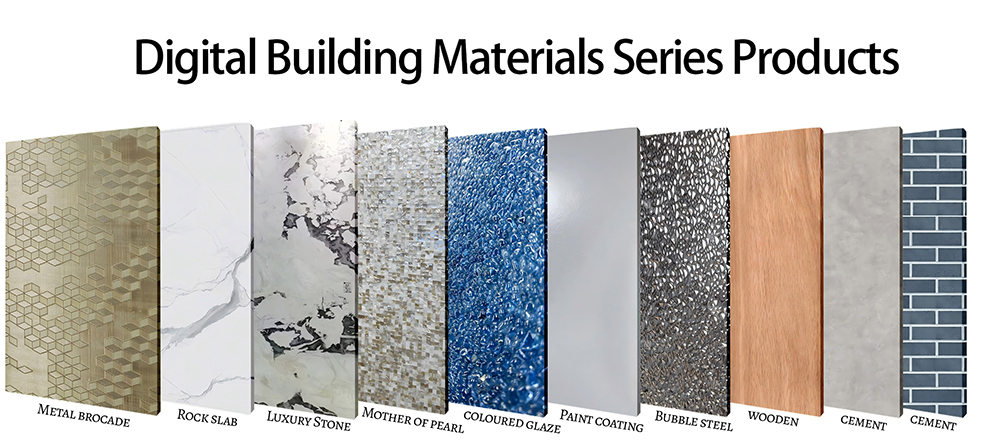 Digital Building Materials list