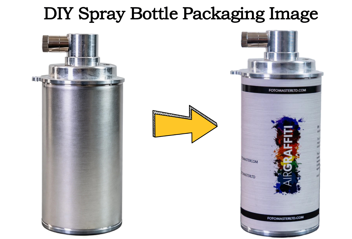DIY Spray Bottle Packaging Image