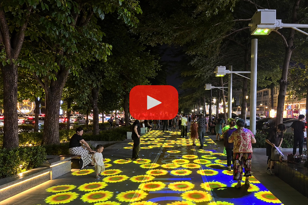 floor mapping projection
