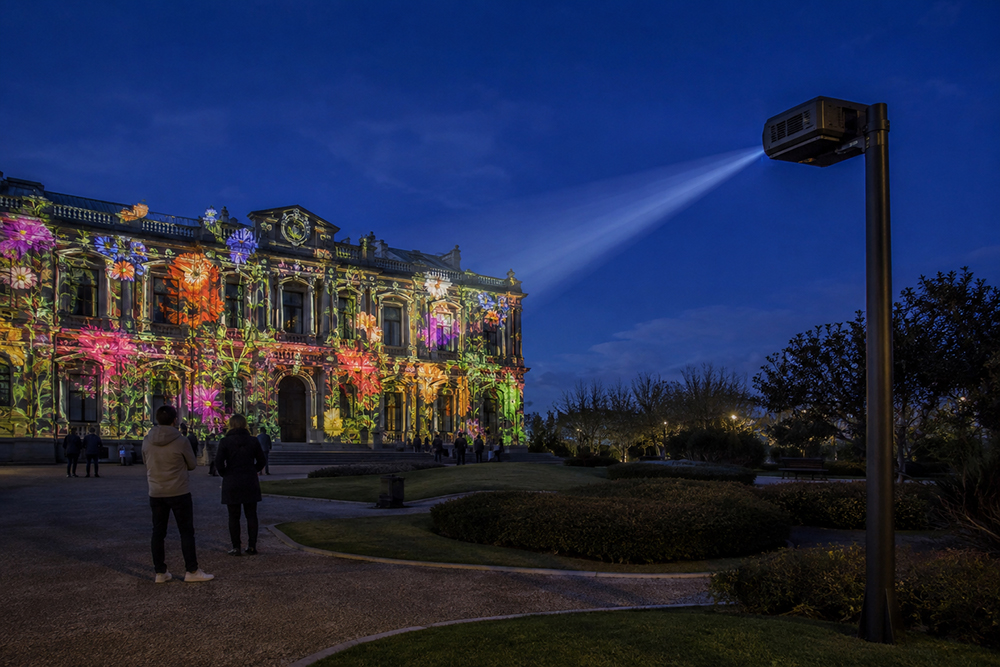 3D Building Projection Mapping
