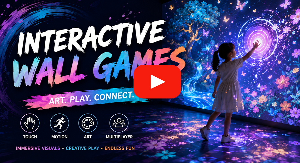 interactive wall games art