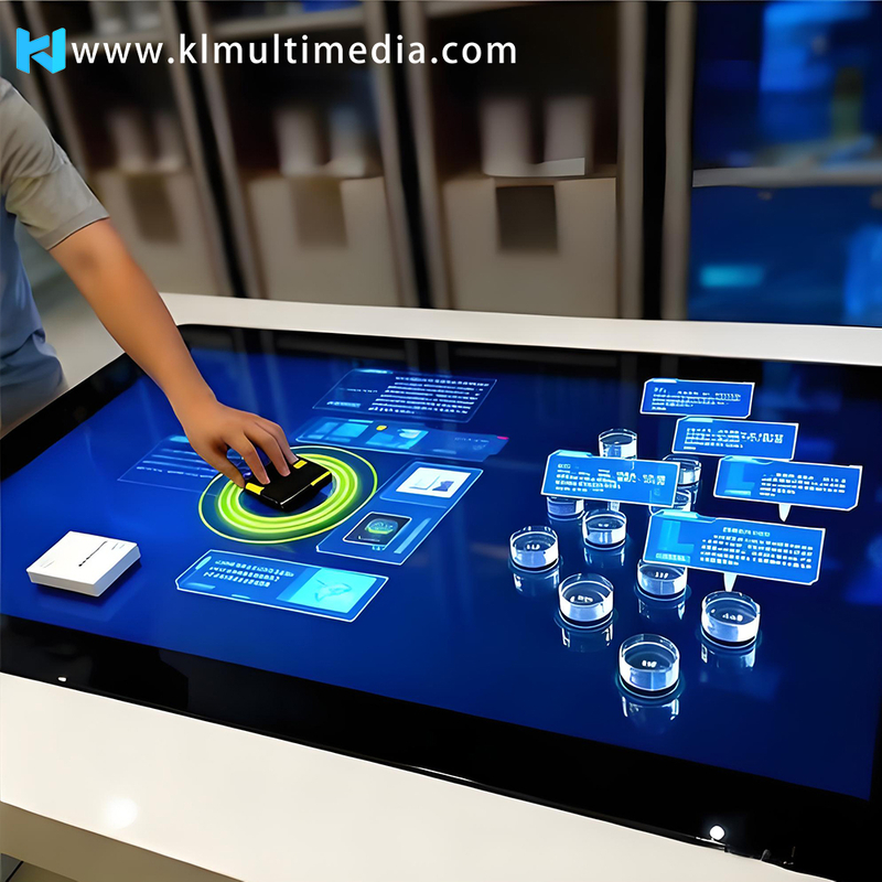 Interactive Tangible Table with Object Recognition Display - SDK Free